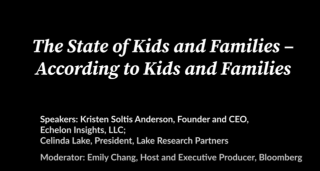 The State of Kids and Families – According to Kids and Families